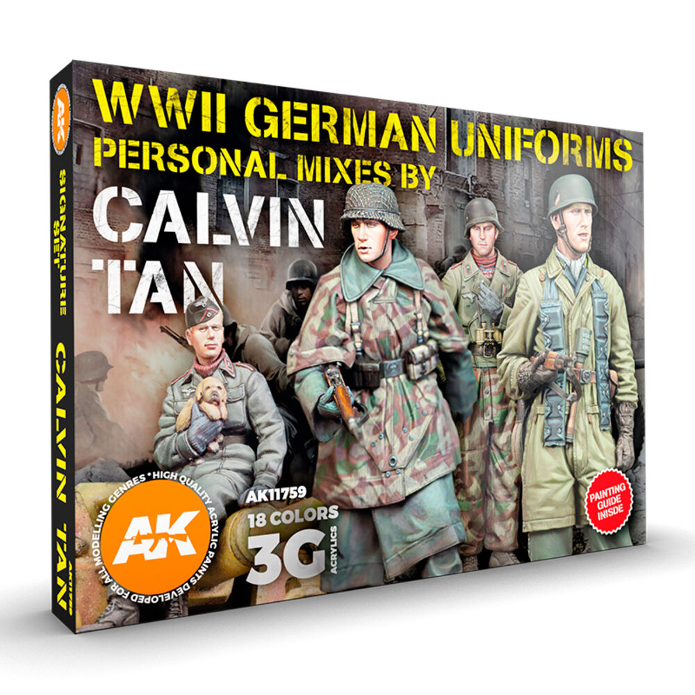 WWII GERMAN UNIFORMS - SIGNATURE SET BY CALVIN TAN