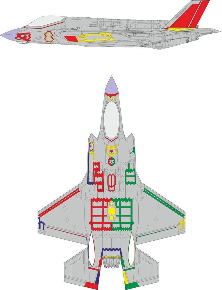 F-35A RAM coating early 1/48 TAMIYA