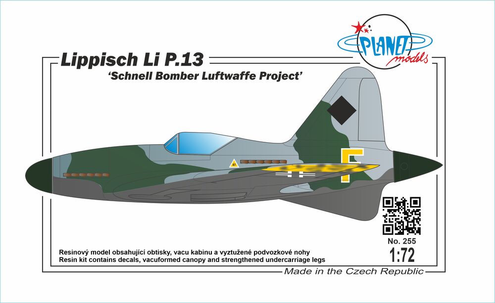 Lippisch Li P.13 Schnell Bomber Luftwaffe Project