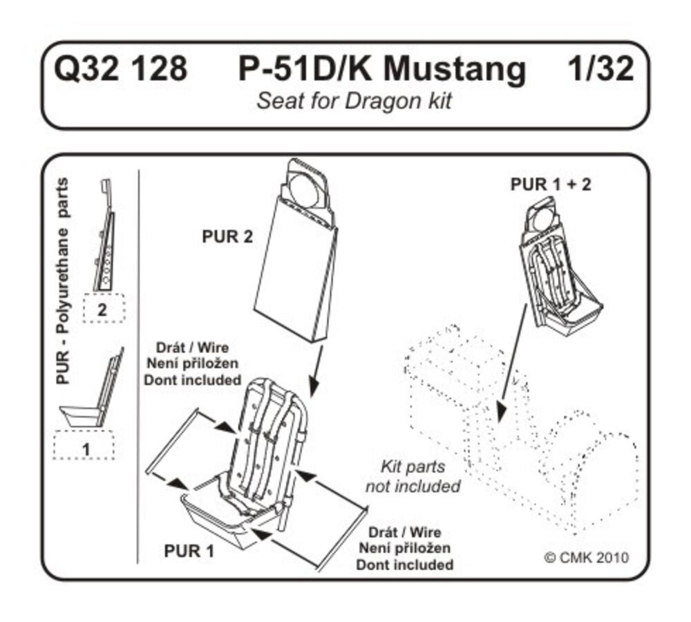 P-51D/K Seat