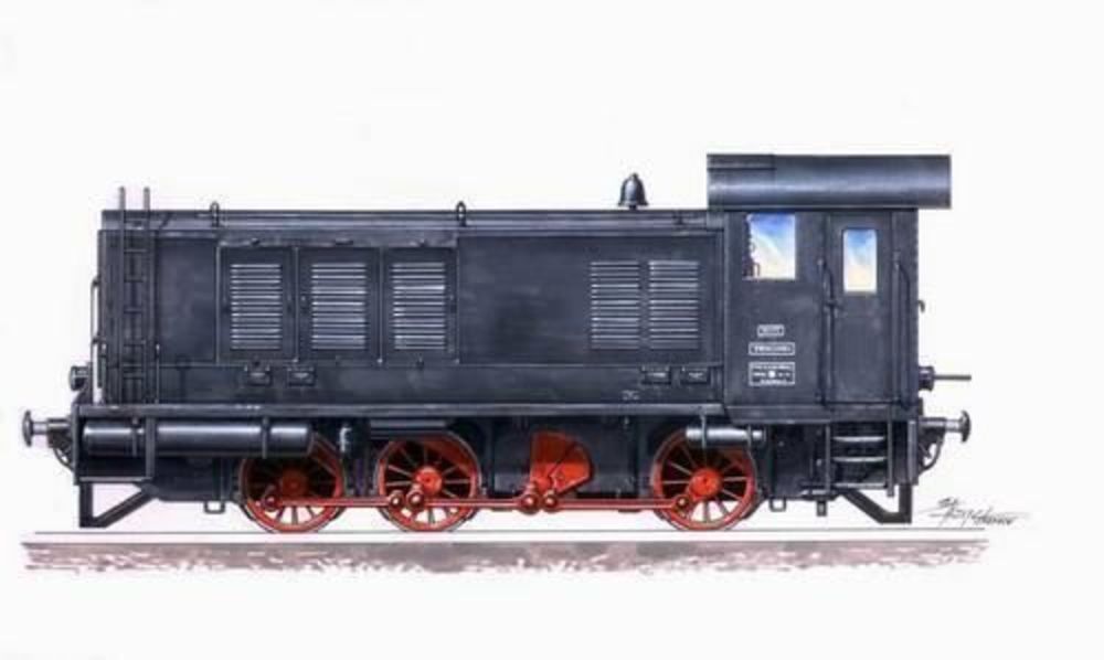 WR 360 C14 Diesel Lokomotive