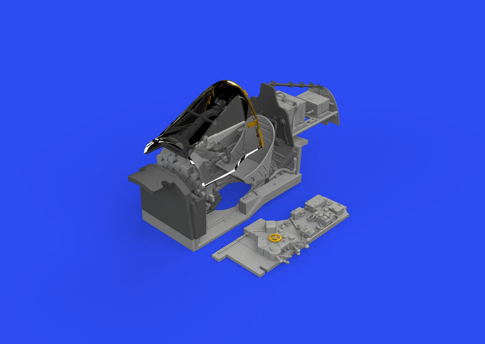 P-38J cockpit PRINT for TAMIYA