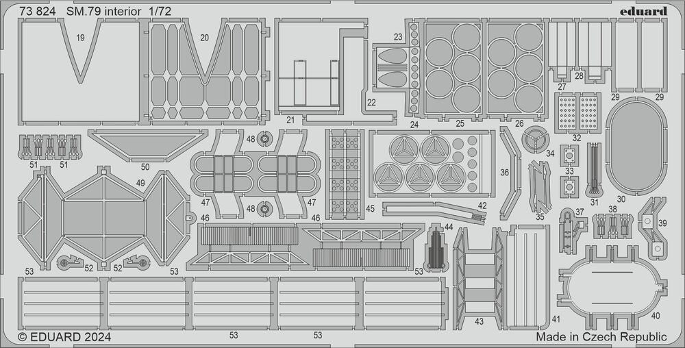 SM.79 interior  ITALERI