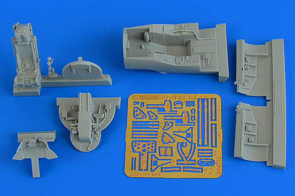 Hawker Hunter F.6 cockpit set for Airfix