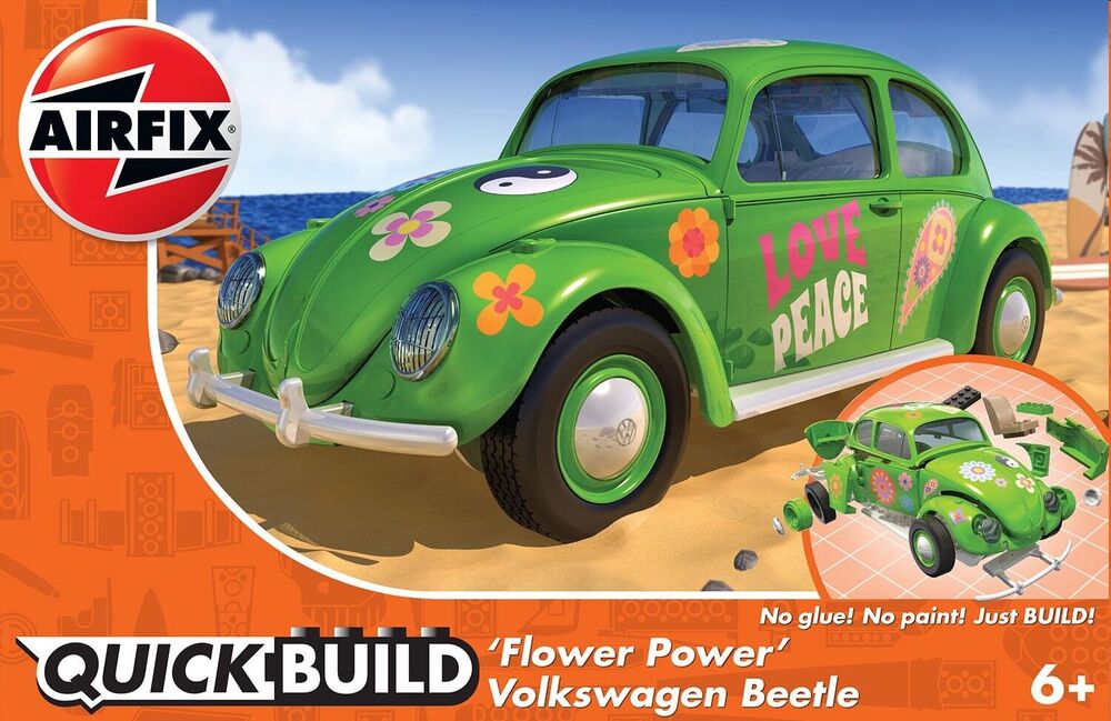 QUICKBUILD VW Beetle 'Flower Power'