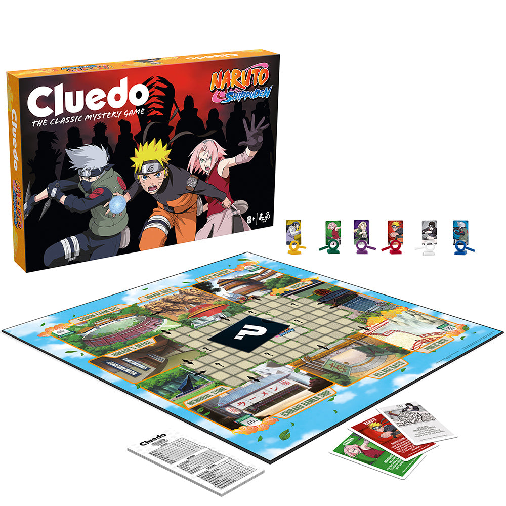 Winning Moves Naruto - English UK Cluedo Board Game