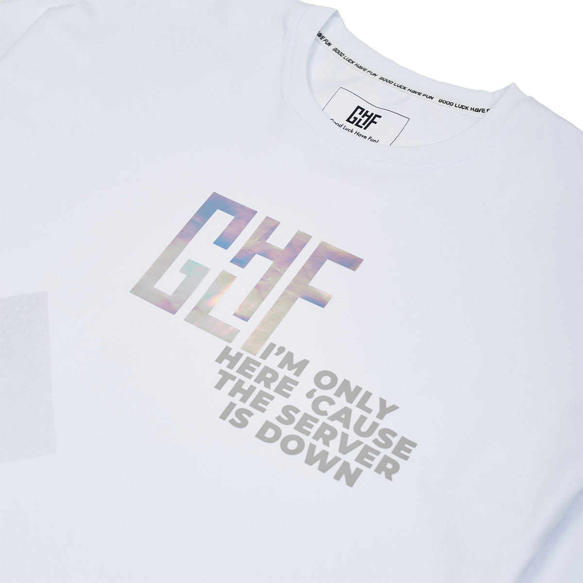 FragON - Server Down T-shirt White, L/XL