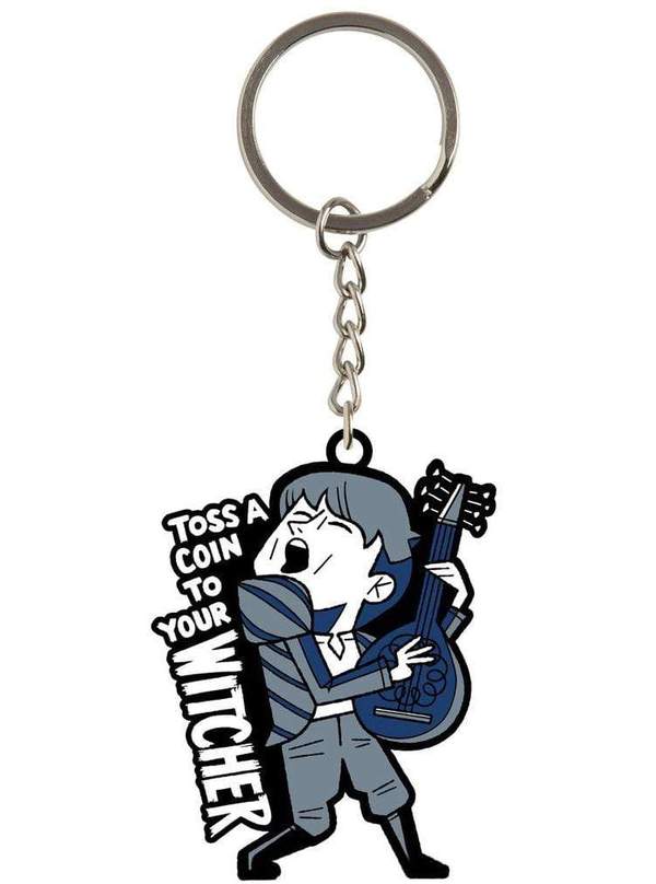 Netflix The Witcher - Jaskier Singing Keychain