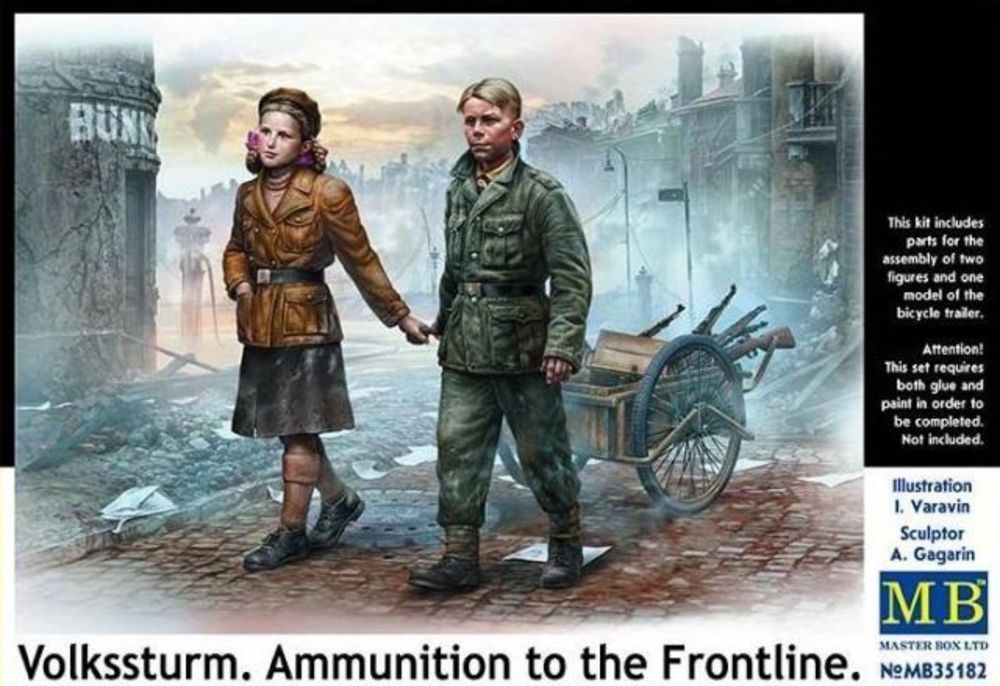 Volkssturm. Ammunition to the Frontline