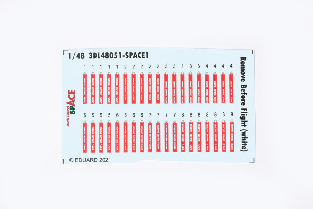 Remove Before Flight (white) SPACE