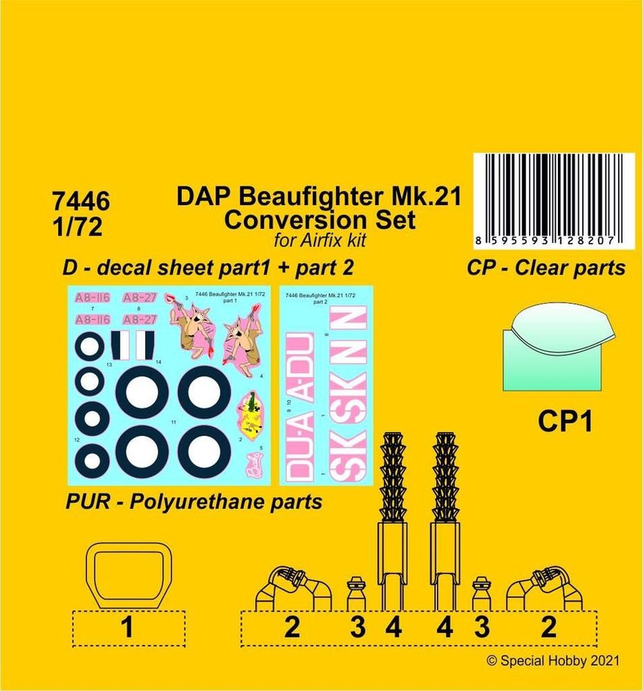 DAP Beaufighter Mk.21 Conversion Set