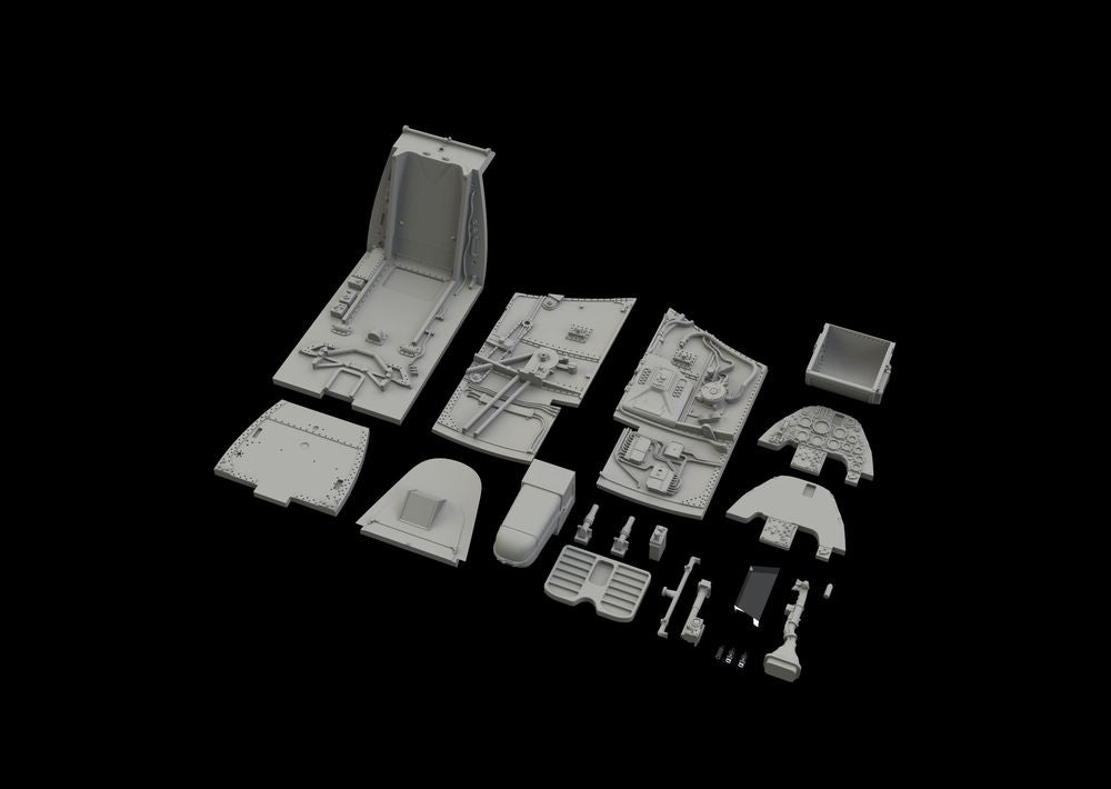 Bf 109G-10/U4 cockpit for Eduard