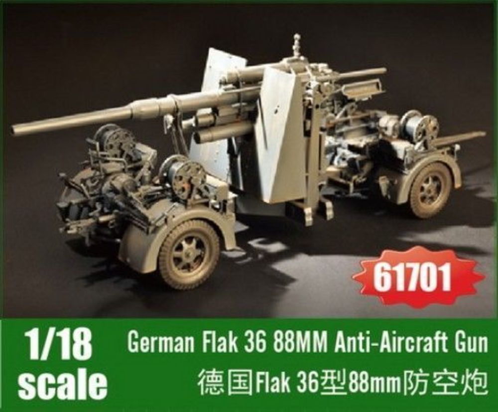 German Flak 36 88MM Anti-Aircraft Gun