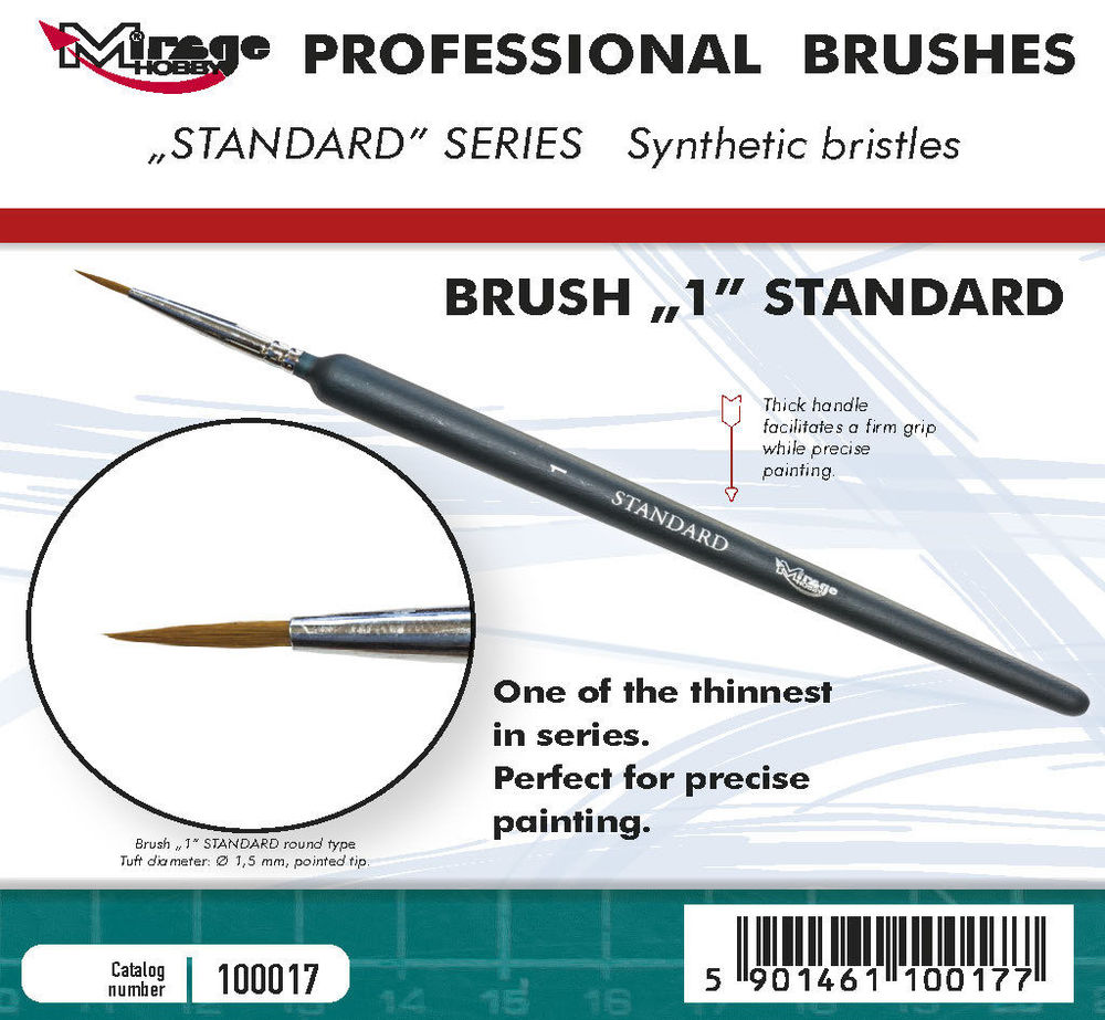 MIRAGE BRUSH STANDARD SIZE 1