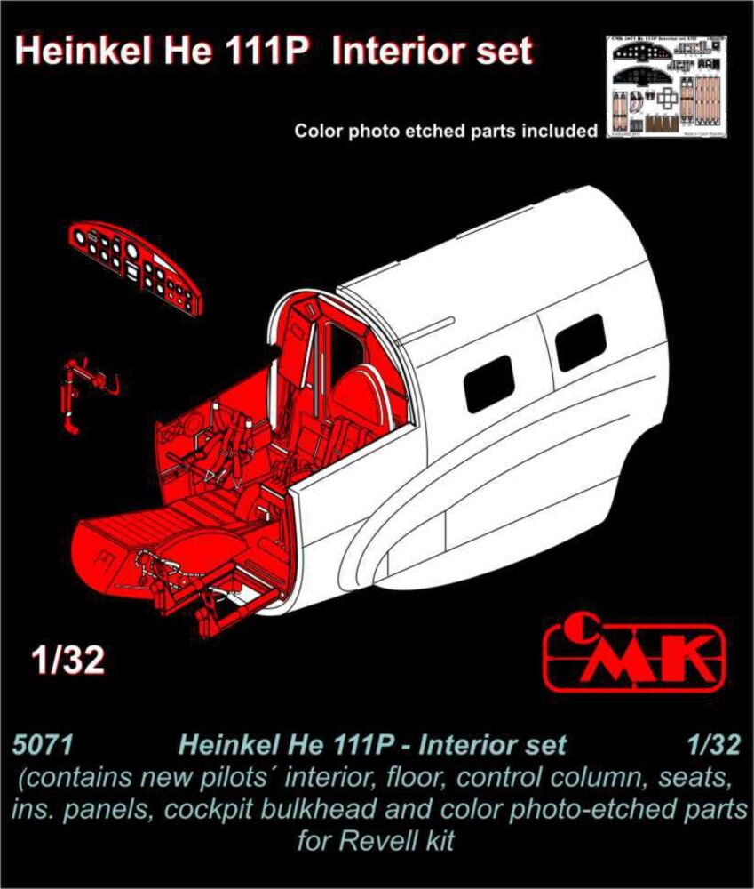 Heinkel He 111P Interior set