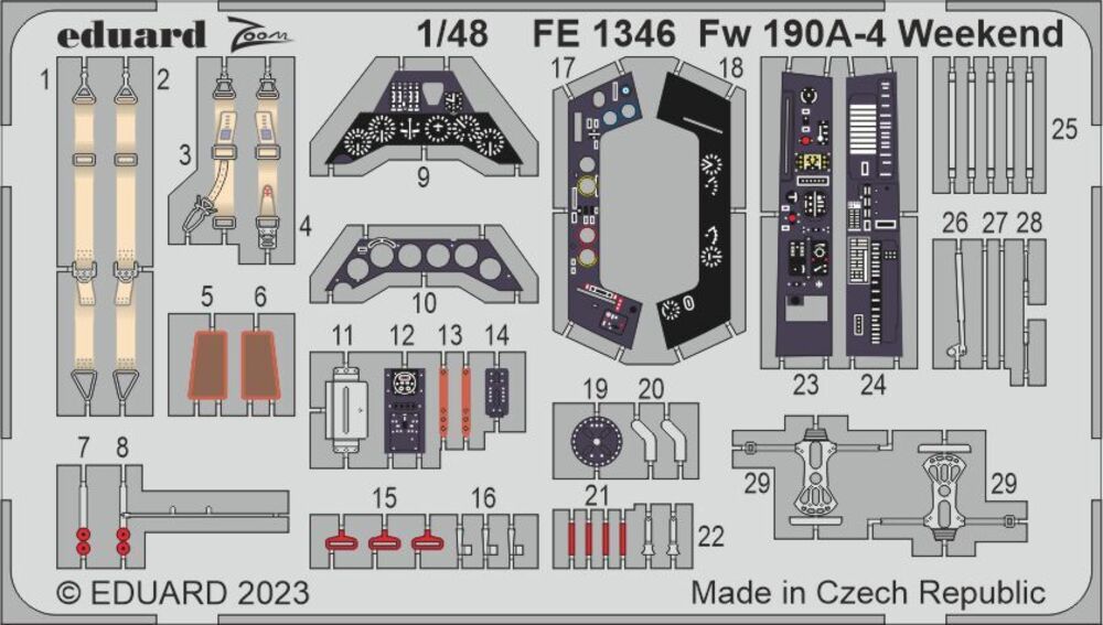 Fw 190A-4 Weekend 1/48 EDUARD