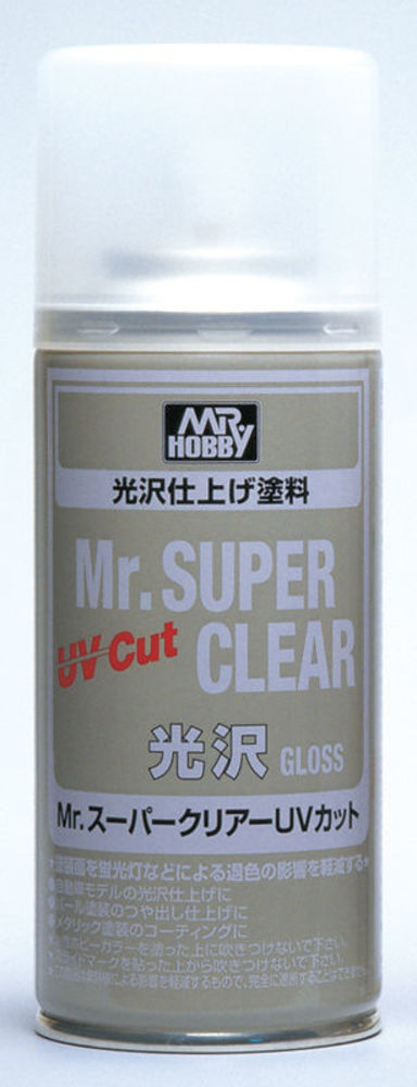 Mr Hobby -Gunze Mr. Super Clear UV Cut Gloss Spray (170 ml)