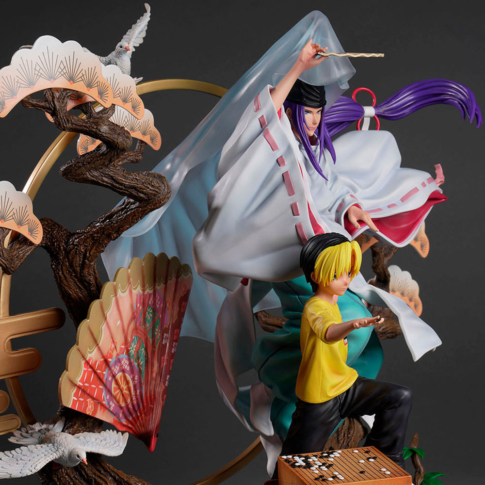 HEX Collectibles Hikaru No Go- Shindou Hikaru & Fujiwara no Sai: The Divine Move 1/6 Scale