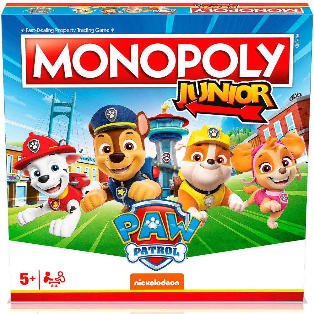 Winning Moves PAW PATROL MOVIE - Monopoly Junior [English]