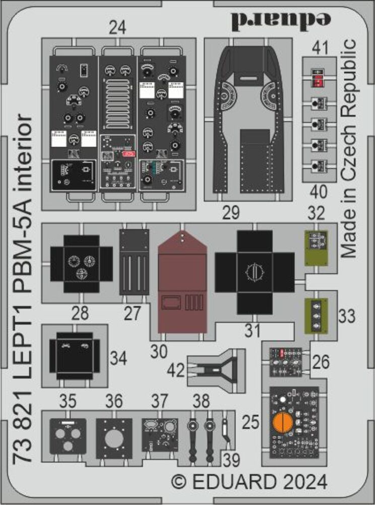 PBM-5A interior 1/72 ACADEMY