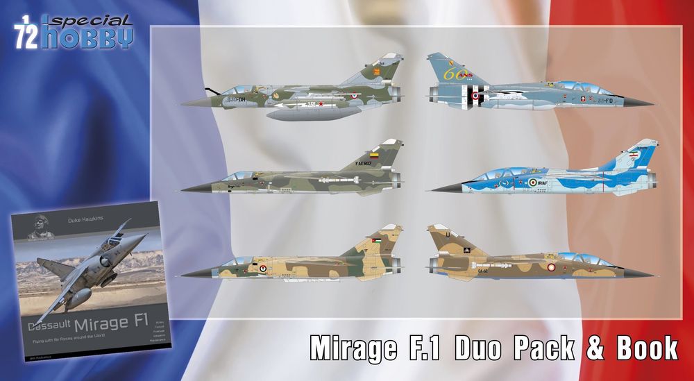 Mirage F.1 Duo Pack & Book