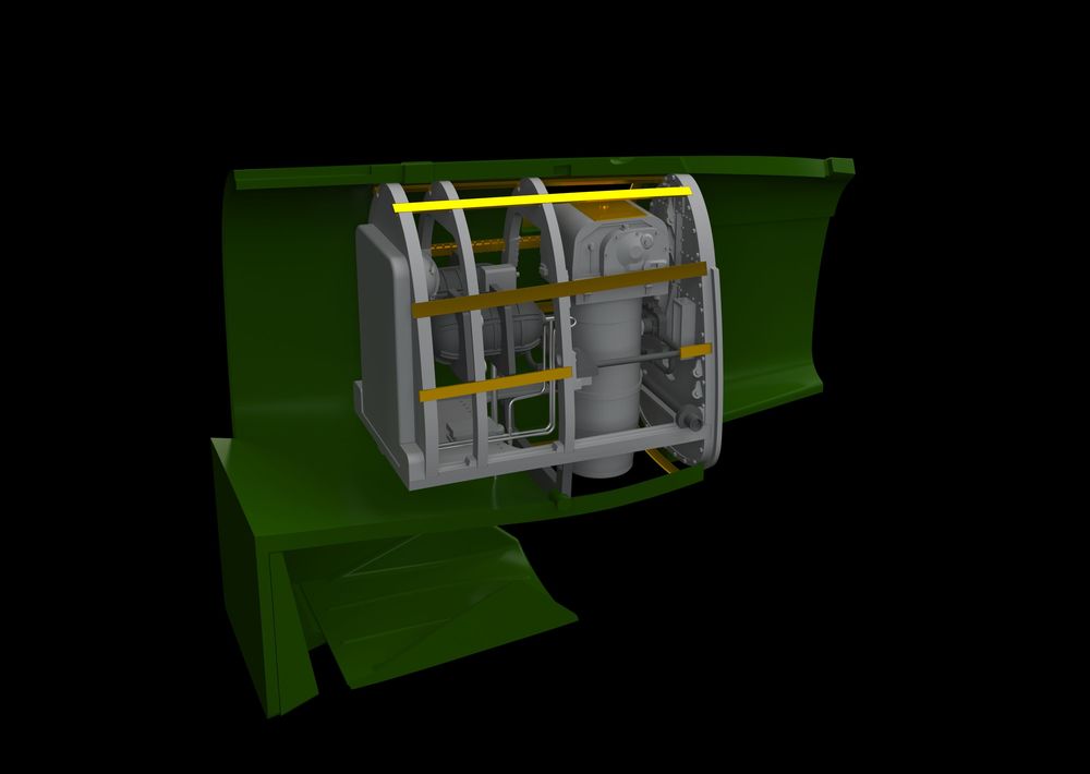 F-6D cameras 1/48 for EDUARD