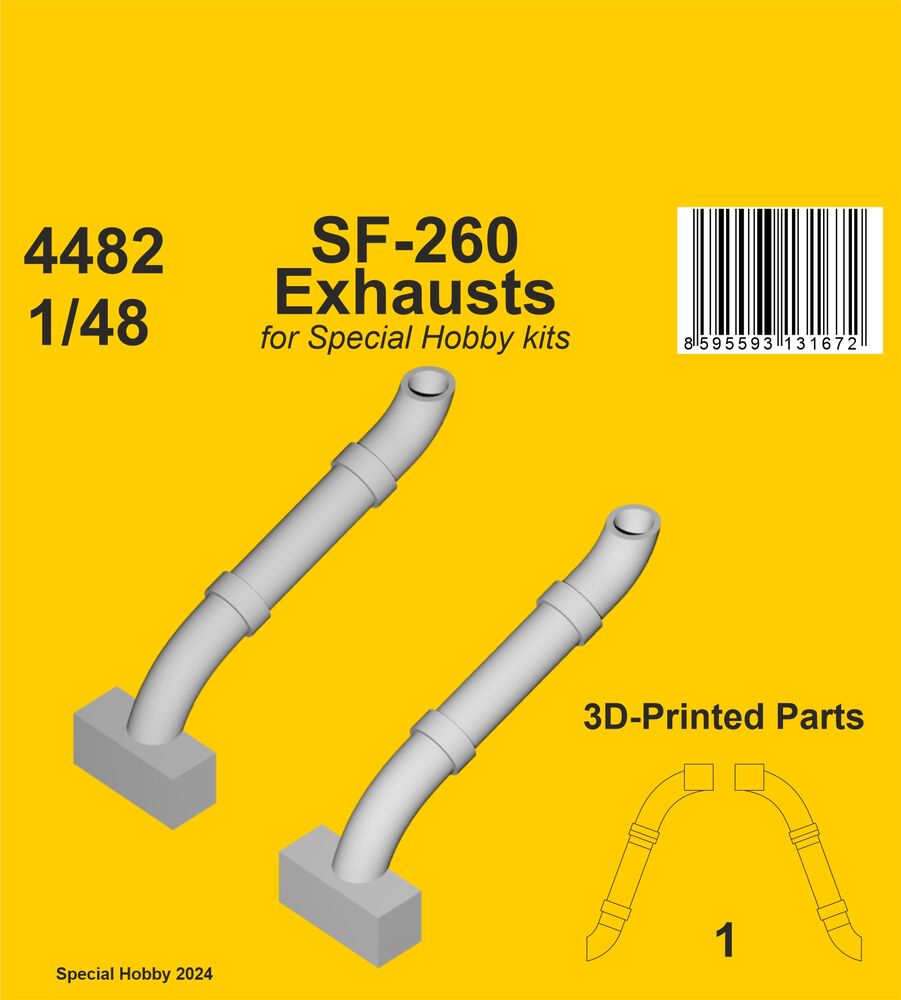 SF-260 Exhausts  / for SH kits