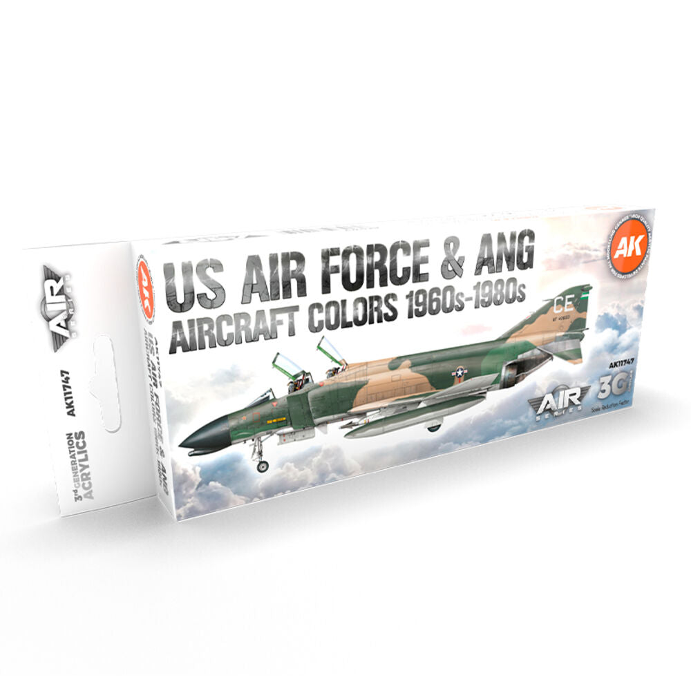 US Air Force & ANG Aircraft 1960s-1980s SET 3G