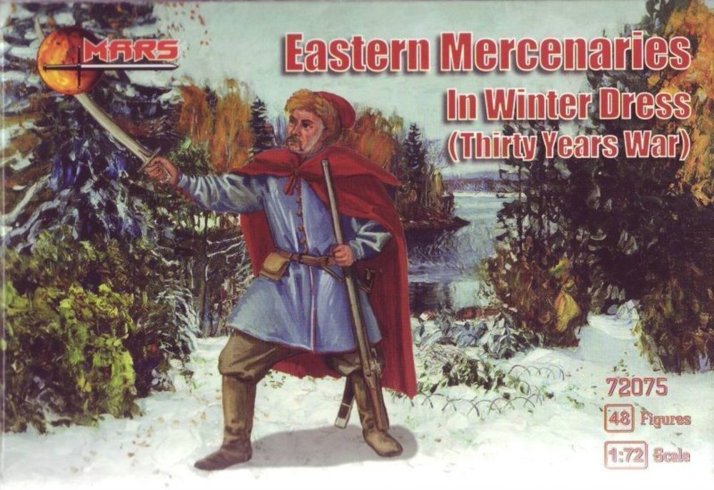 Eastern mercenaries in winter dress,Thir