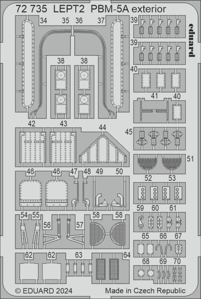 PBM-5A exterior 1/72 ACADEMY