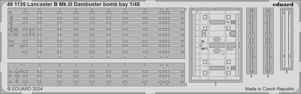 Lancaster B Mk.III Dambuster bomb bay 1/48 HKM