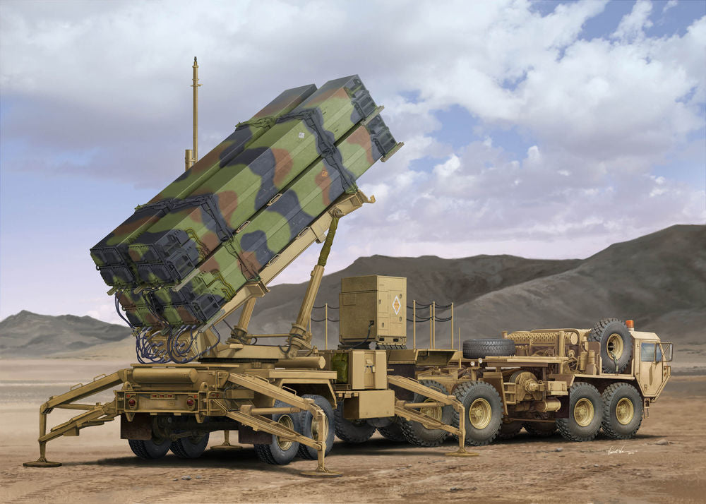 M983 HEMTT & M901 Launching Station oMIM -104F Patriot SAM System(PAC-3)