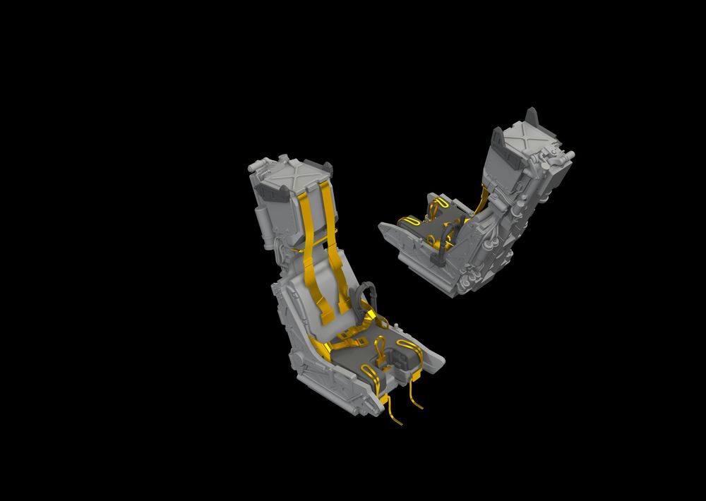 F-14D ejection seats for Tamiya