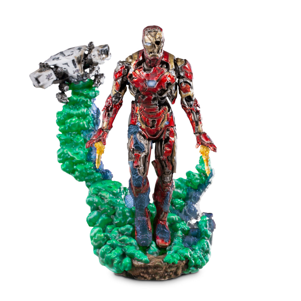Iron Studios SPIDER-MAN: FAR FROM HOME - Iron Man Illusion Deluxe Statue 1/10
