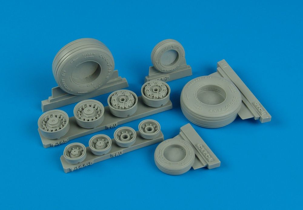 F-14D Super Tomcat weighted wheels (TRU)