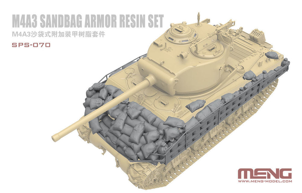 M4A3 Sandbag Armor Set (Resin)