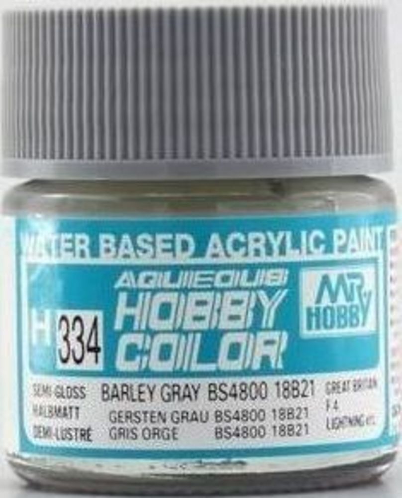 Mr Hobby -Gunze Aqueous Hobby Colors (10 ml) Barley Gray BS4800/18B21