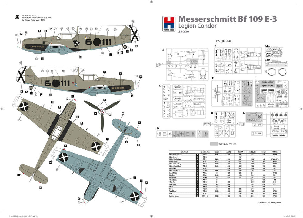 Messerschmitt Bf 119 E-3 Legion Condor