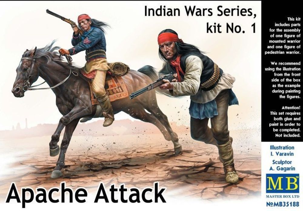 Apache Attack,Indian Wars Series,kit No1