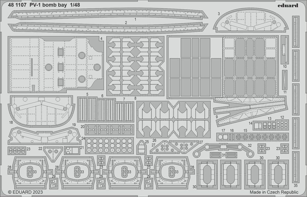 PV-1 bomb bay 1/48 ACADEMY