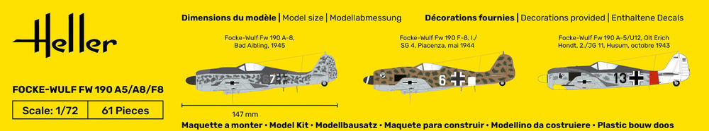 STARTER KIT FW 190 A5/A8/F8