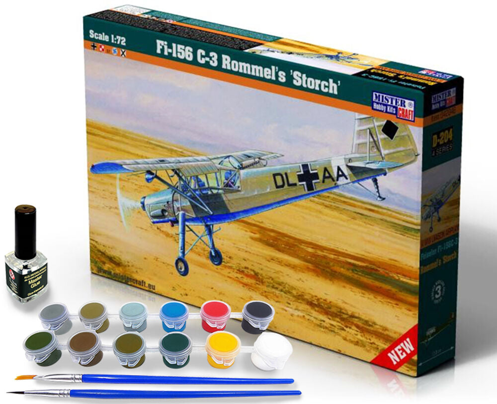 Fi-156 C-3 Rommels Storch   START SET