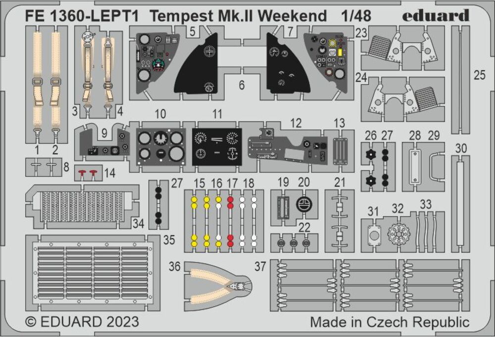 Tempest Mk.II Weekend 1/48 EDUARD