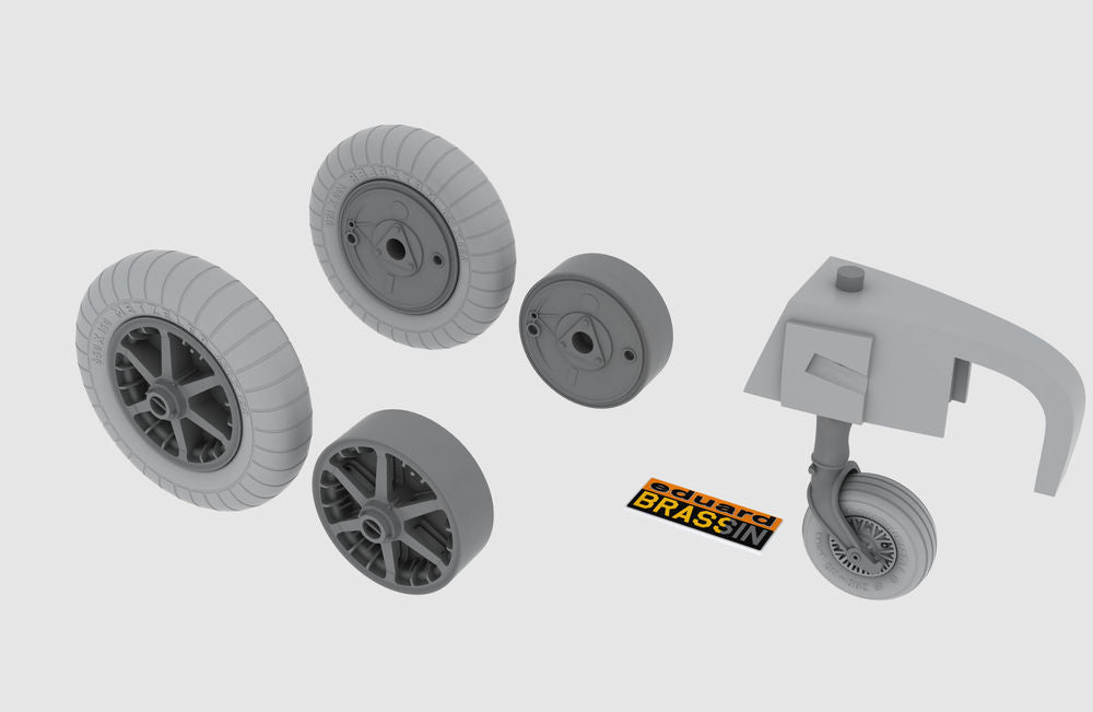 Bf 109E wheels for Eduard