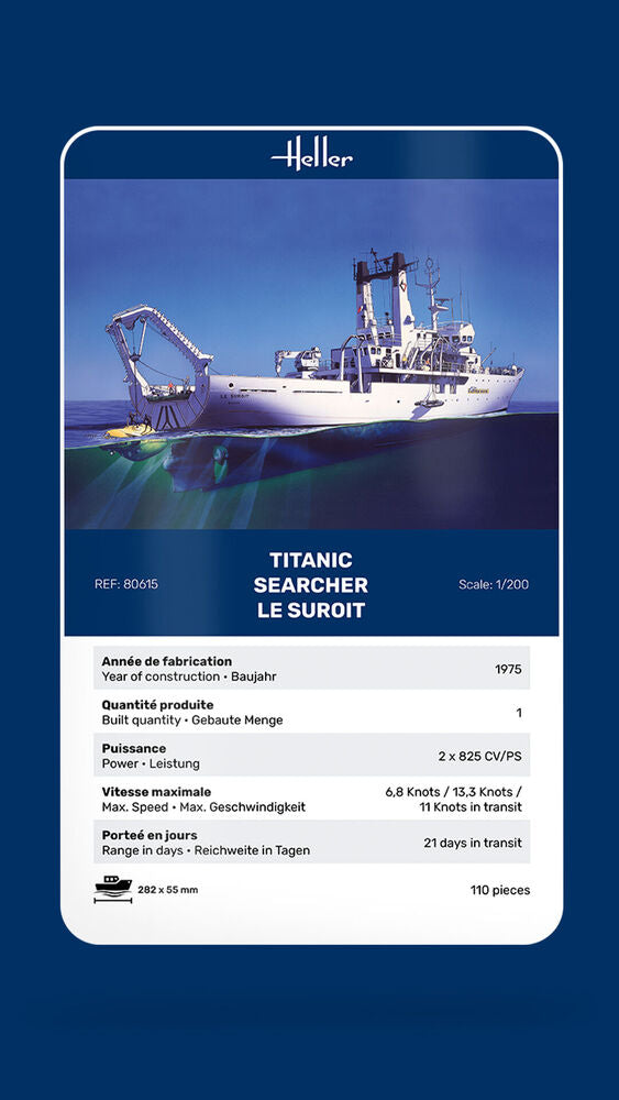 Titanic Searcher Le Suroit