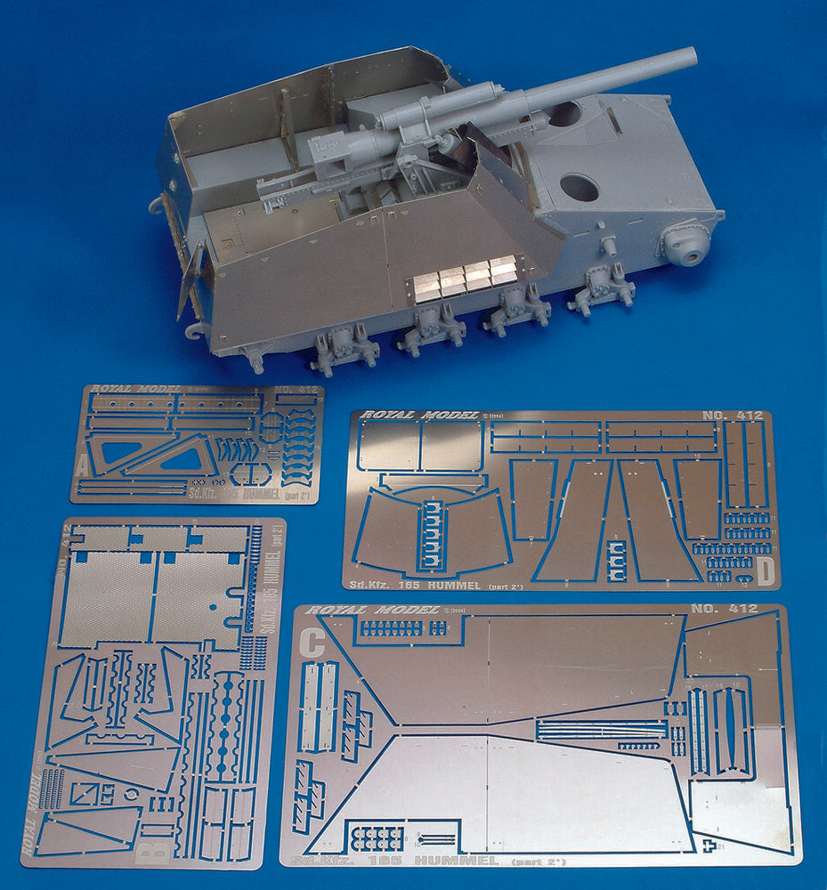 Sd. Kfz. 165 HUMMEL part 2 (for Dragon kit)