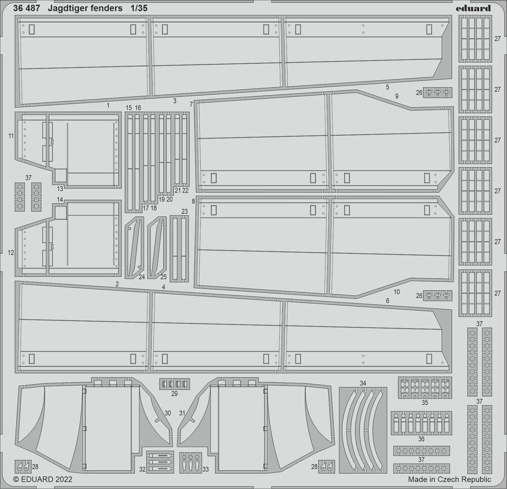 Jagdtiger fenders