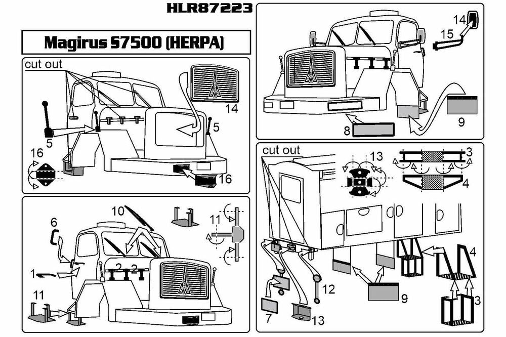 Magirus S7500 (for HERPA)