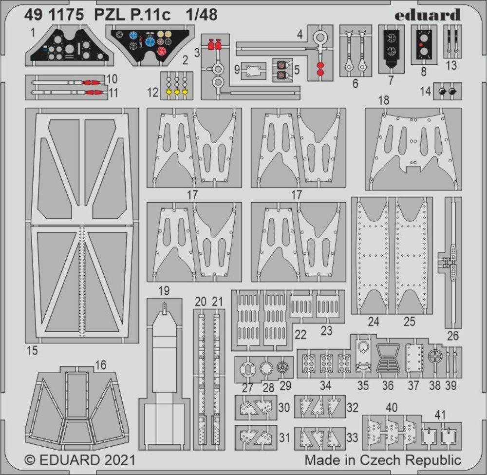 PZL P.11c 1/48 for ARMA HOBBY