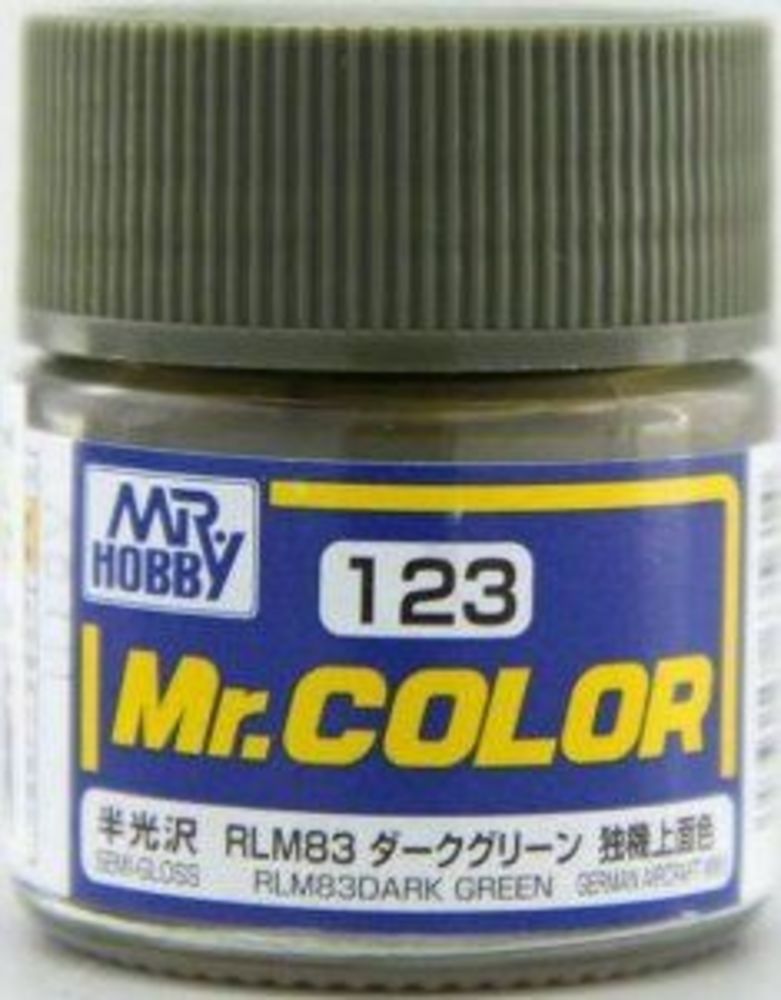 Mr Hobby -Gunze Mr. Color (10 ml) RLM83 Dark Green